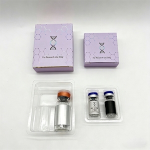 Özel Logo Peptit Kutuları 2ml 3ml 5ml Gümüş Metalik Dondurucuya Uygun Liofilize Tozlar İçin ODM - Product Image 5