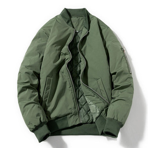 Custom Motorcycle Flight <strong>Women</strong> Men's <strong>Jacket</strong> Coat Winter Thickened Cotton <strong>Padding</strong> Bomber Zipper <strong>Jacket</strong> Men - Product Image 1