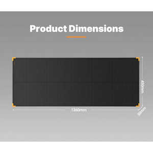 IP68 Waterproof Shingled <b>Solar</b> <b>Panel</b> Lightweight <b>120W</b>/200W for Outdoor & 4WD 4x4 Camping Thin <b>Panel</b> Design - Product Image 2