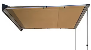 Toldo lateral <span class=keywords><strong>de</strong></span> coche caqui extraíble impermeable para exteriores como <span class=keywords><strong>tienda</strong></span> <span class=keywords><strong>de</strong></span> <span class=keywords><strong>campaña</strong></span> para SUV PMV VAN Hiace 2005-2018 - Product Image 2