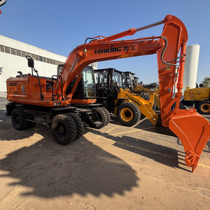 Excavadora de Ruedas LonKing CMD6150W Original, Nueva, de 6 Toneladas, Cucharón de 0.2m, Potencia de 73.5KW, Alto Rendimiento, Inspeccionada y Calificada - Product Image 3