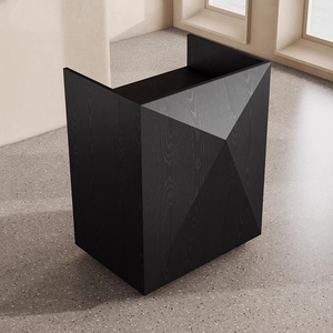 Mostrador de Recepción de Superficie Sólida Personalizado de Estilo Moderno de Primera Calidad en Oferta <span class=keywords><strong>para</strong></span> Oficinas - Product Image 2