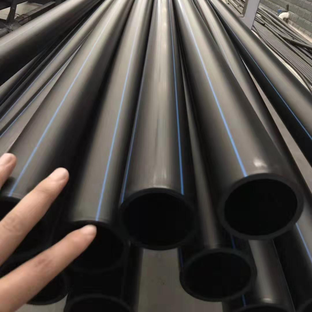 Hdpe структурированная настенная труба диаметром 1200 мм полиэтиленовая дренажная трубка для строительства канализационной системы