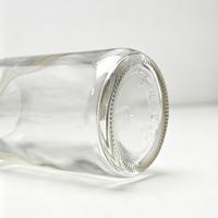 Bouteille en verre personnalisée Linlang Shanghai pour l'eau, 200 ml, bouteille en verre pour eau minérale avec bouchon à vis pour eau gazeuse et eau non gazeuse