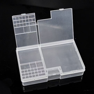 Boîte de rangement <span class=keywords><strong>double</strong></span> couche pour réparation de téléphones portables, organisateur de vis pour écrans LCD, cartes mères et puces IC - Product Image 1