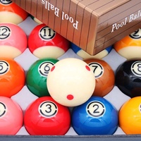 Vente chaude 16A Qualité Résine 16pc Set Box 57.2MM YAMEIYA 2-1/4 pouces TV-PRO Billard Pool Ball à vendre