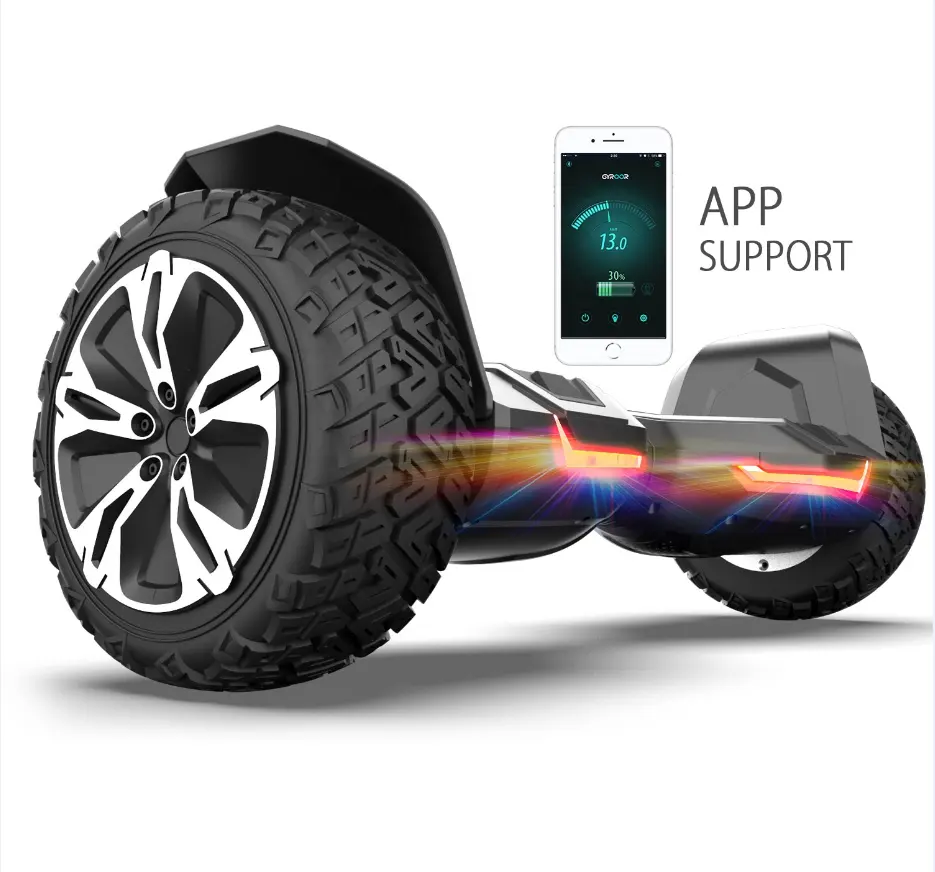 Hoverboard Europe Warehouse Gyroor G2 Warrior 700W Blue Tooth Led Light Electric Scooters Hoverboard