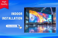 Écran LED d'intérieur, panneau mural vidéo, location, écran d'affichage LED P3.91