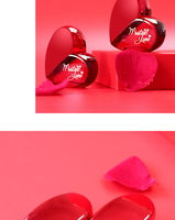 Perfume Dixiang'er First Love Paris Heart Pink para Mujer, Aroma Ligero y Duradero, Regalo para el Día de San Valentín, Venta al Por Mayor