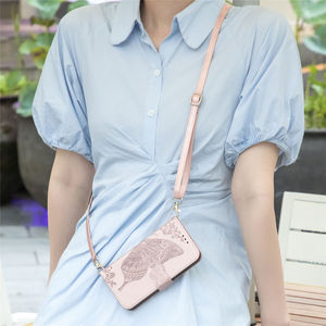 <span class=keywords><strong>Funda</strong></span> de cuero con <span class=keywords><strong>cuerda</strong></span> para <span class=keywords><strong>iPhone</strong></span> 16 Pro, <span class=keywords><strong>funda</strong></span> trasera con correa tipo billetera para <span class=keywords><strong>iPhone</strong></span> 16 15 14 <span class=keywords><strong>13</strong></span> 12 LM046 - Product Image 2