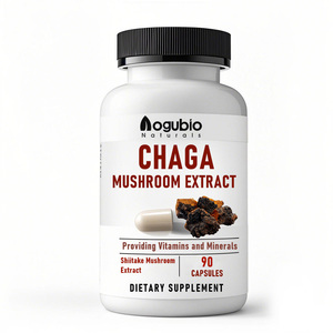 Saf <span class=keywords><strong>Chaga</strong></span> mantar özü kapsülleri-vahşi hasat Inonotus obobus - Product Image 1