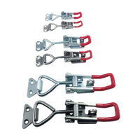 Loquet à levier triangulaire en acier inoxydable 304, serrure à pince, emballage de boîte en carton pour voiture et camion