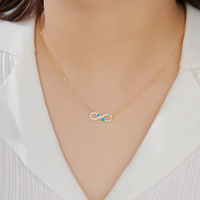 Infinite Muse Collier d'opale en argent 925 avec des peintures à l'huile classiques élégantes Style vintage élégant pour les mariages et les fêtes