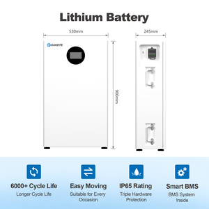 欧盟美国仓16kWh 51.2V 314Ah电池家用储能系统触摸屏电池UL CE IEC认证 - Product Image 5