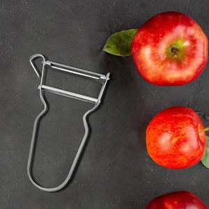 Éplucheur de légumes en acier inoxydable, trancheur de concombre multifonctionnel, outil de cuisine - Product Image 5
