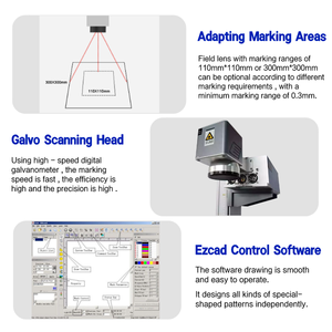 <span class=keywords><strong>ARGUS</strong></span> Meilleur <span class=keywords><strong>prix</strong></span> 3w/ 5w Machine de marquage laser UV métal portable 355nm - Product Image 4