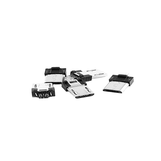 180 Degree 4-Pin SMD SMT Jack Solder Connector Custom Length PCB Power Electron Laptop Adaptor USB Tin Contact Material PC