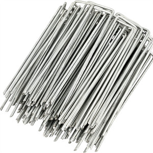 Vente en gros d'usine Clous en acier modernes en forme de U pour pelouse et agrafes pour <span class=keywords><strong>gazon</strong></span> artificiel pour <span class=keywords><strong>gazon</strong></span> <span class=keywords><strong>synthétique</strong></span> - Product Image 3