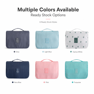 Custom Logo Waterproof Hanging Toiletry <strong>Bag</strong> Large Capacity <strong>Travel</strong> <strong>Wash</strong> Organizer with Metal Hook Cosmetic <strong>Wash</strong> <strong>Bag</strong> for <strong>Women</strong> Men - Product Image 5
