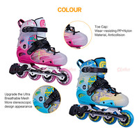 Patins à roulettes d'extérieur de haute qualité, professionnels, durables, respirants, avec roulements en aluminium EVA ABEC7, pour garçons, filles et enfants