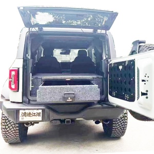 Cajón Modular VRD4X4 Compatible con Ford Bronco 4x4 Raptor, Cajón de Almacenamiento Trasero para Carga, Cajón con Ruedas y Alfombra, Fabricante Chino OEM - Product Image 3