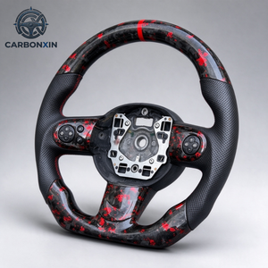 Volante LED de Fibra de Carbono Premium Forgiato Personalizado para BMW, para Mini Cooper Jcw F54 F55 F56 F57 F58 R56 R57 R58 R60 - Product Image 6