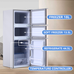 Chiến thắng Sao 76L AC Ba cửa tủ lạnh BG-83 Trái Cây Rau bảo quản thực phẩm nhà sử dụng tủ lạnh tủ đông - Product Image 5