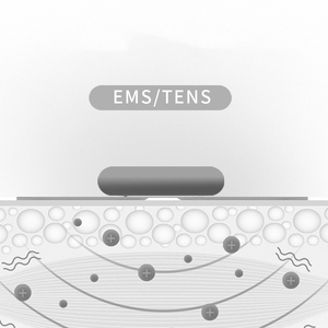 Mini <span class=keywords><strong>Therapy</strong></span> <span class=keywords><strong>Tens</strong></span> Unit EMS Masajeador de cuello de pulso portátil Masajeador cervical físico eléctrico Parche calmante para el dolor Masajeador corporal - Product Image 2