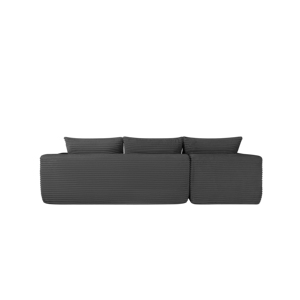 Canapé modulaire compressible, grand format familial, en tissu velours côtelé texturé, canapé d'angle, salon combiné, emballage sous vide pour économie de transport - Product Image 6