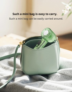 Ventilateur de poche électrique rechargeable par USB, mini-refroidisseur portable, design pliable avec moteur sans balais, faible bruit, pour voiture et usage domestique - Product Image 4