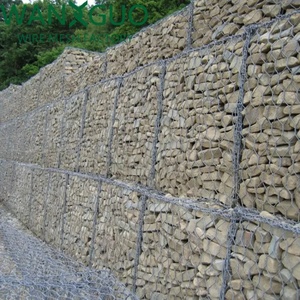 Hot bán lục giác Ba Xoắn dệt dây lưới mạ kẽm PVC tráng gabion hộp - Product Image 5