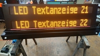 Affichage LED d'informations Panneau d'affichage LED Canbus programmable