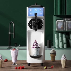 Durable nuevo comercial 10 mil equipos de refrigeración suave servir fabricante de helados que hace la máquina precio China - Product Image 5