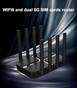 Routeur Openwrt Wifi 6 1WAN 4LAN Routeur 5g avec carte SIM 3000 Mbps Routeur <span class=keywords><strong>Esim</strong></span> Routeur 5g avec emplacement pour carte SIM Routeur sans fil d'entreprise - Product Image 3