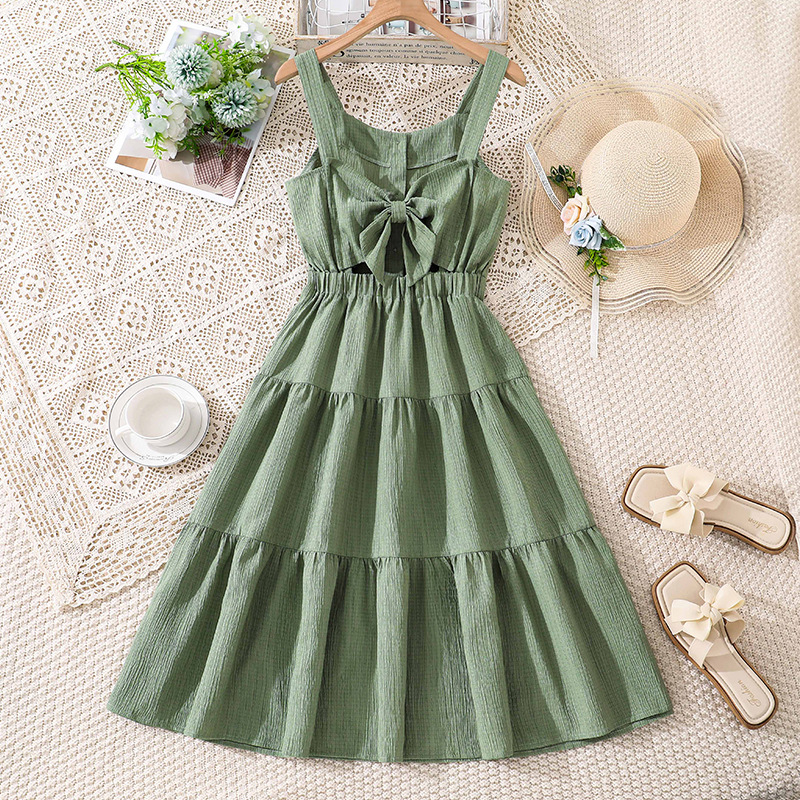 slim fit dress slacks Girls Summer Dresses and Rompers main image 0