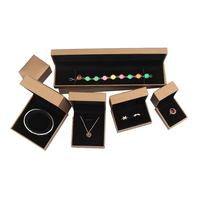 Tongxing Geschenkboxen Schmuckbox-Set aus Kunstleder Spezielle Papierverpackung Schmuckpräsentation Ohrringe Leder