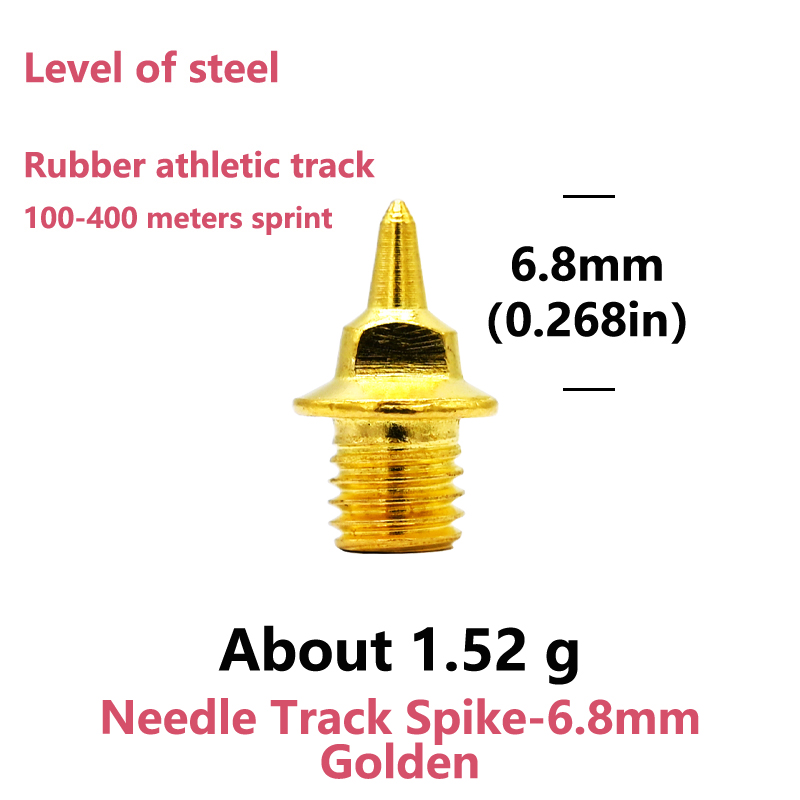 Needle Track Spike-Golden-6.8mm