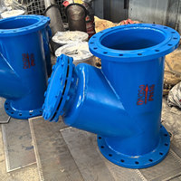 Filter Hidrolik Tipe Y Berflens GL41 Pipa Tahan Api Besi Ulet Baja Karbon Boiler Kimia Pemisah Padatan-Cair Air Limbah