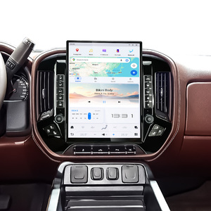 Navihua Nueva Pantalla Vertical Estilo Tesla de 15.6 Pulgadas para Chevrolet Silverado GMC Sierra 2014 2018 Reproductor de Radio para Auto con DVD, GPS y Navegación - Product Image 1