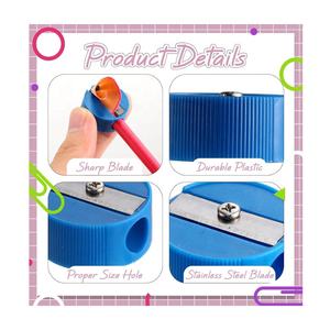 <span class=keywords><strong>Taille</strong></span>-<span class=keywords><strong>crayon</strong></span> miniature coloré HUA en plastique, <span class=keywords><strong>taille</strong></span>-<span class=keywords><strong>crayon</strong></span> rond de poche pour les enfants, prix de classe et cadeaux de fête - Product Image 2