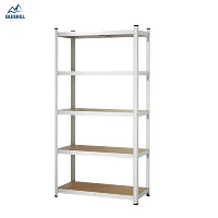 Étagères de stockage d'entrepôt durables, étagères métalliques, étagères de rangement en acier galvanisé pour la maison, étagères de magasin