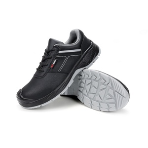 JIANKUN Chaussures de sécurité avec <span class=keywords><strong>cuir</strong></span> de vache gaufré pour chaussures de sécurité anti-crevaison Constructeurs Entrepôt Chaussures de travail confortables pour hommes - Product Image 5