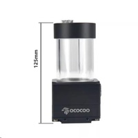 Combo de Bomba de Refrigeración Líquida para PC de 125 mm, Silencioso, Alto Flujo, Rosca G1/4, Tanque de Acrílico PMMA para Sistema de Refrigeración Líquida de CPU y GPU