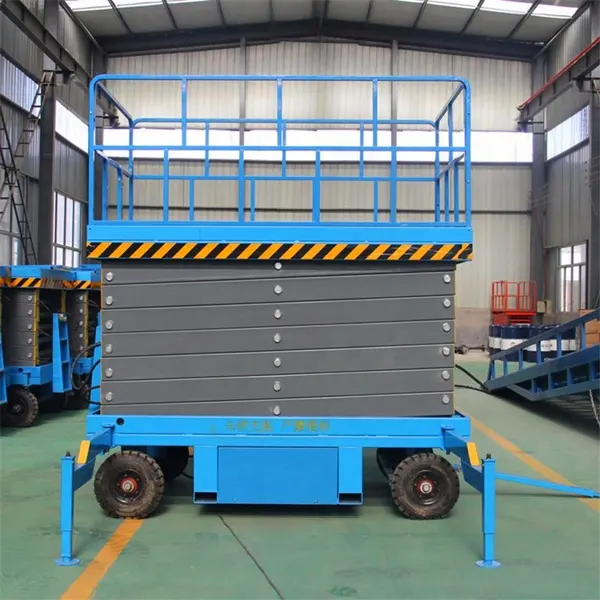 10m Mobile Lifter Scaffolding Electric Hydraulic Scissor Lift Air conditioner lifter