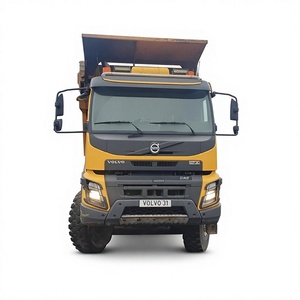รถบรรทุกดั๊มพ์ Volvo FMX 520 ปี 2016 ขับเคลื่อน 8x4 ความจุ 31-40 ตัน เครื่องยนต์ดีเซล ยูโร 5 สำหรับงานหนัก ขนส่งวัสดุก่อสร้าง เกียร์อัตโนมัติ พวงมาลัยซ้าย - Product Image 1