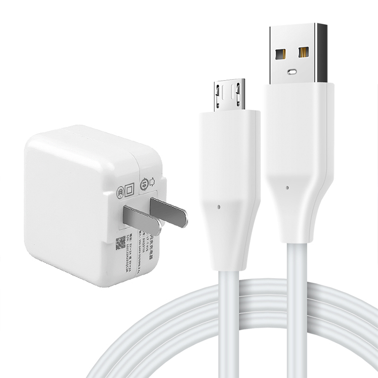 1M USB to Micro Data Cable 18W Fast Charging Cable USB Wall Charger for Phone