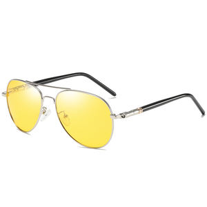 Stainless Steel Classic Wholesale Custom logo <strong>Day</strong> <strong>Night</strong> <strong>Glasses</strong> Sunglasses <strong>Night</strong> Vision <strong>Glasses</strong> for Driving - Product Image 3