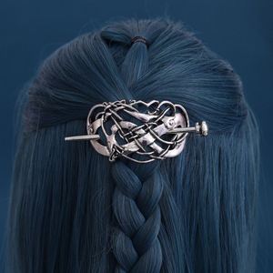 Vintage Viking Dragon Celtic Knot Hairpinhair <b>Clip</b> Nordic Norwegian Style Party Accessories Women Gothic Hair Stick Hair <b>Clip</b> - Product Image 2