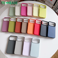 Étui de téléphone en silicone liquide imperméable pour usage quotidien, iPhone 18 Pro Max, antichoc, protection pour tous les modèles d'iPhone