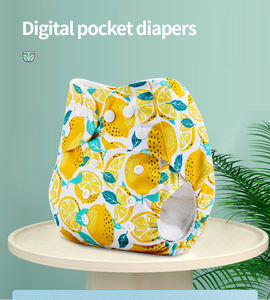 Nouveaux produits pour les soins de bébé meilleure couche-culotte réutilisable bon marché pour bébé filles et garçons - Product Image 2